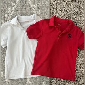 2 Primrose Uniform Polos - Size YS